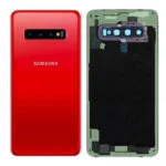 Vitre arrière Samsung Galaxy S10 (G973F) Rouge
