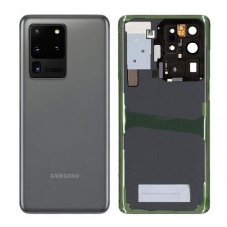 Vitre arrière Samsung Galaxy S20 Ultra 4G/5G (G988F/G988B) Gris