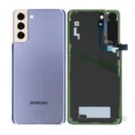 Cache Arrière Premium Samsung Galaxy S21 Plus 5G (G996) Phantom Violet - Qualité Supérieure avec Adhésif