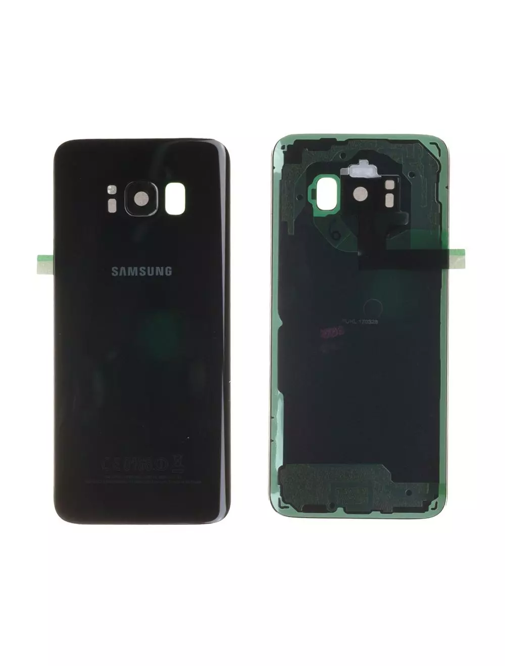 Vitre arrière Samsung Galaxy S8 (G950F) Noir – Image 1
