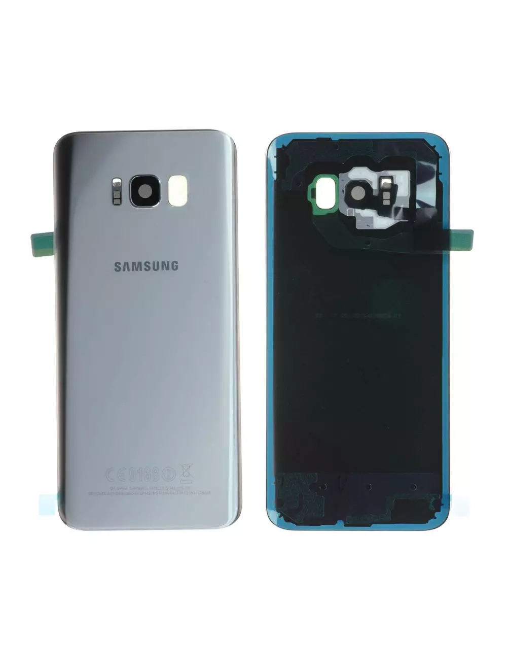 Vitre arrière Samsung Galaxy S8+ (G955F) Argent – Image 1