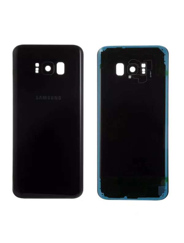 CACHE ARRIÈRE ORIGINAL SAMSUNG GALAXY S8 PLUS G955 NOIR CARBONE