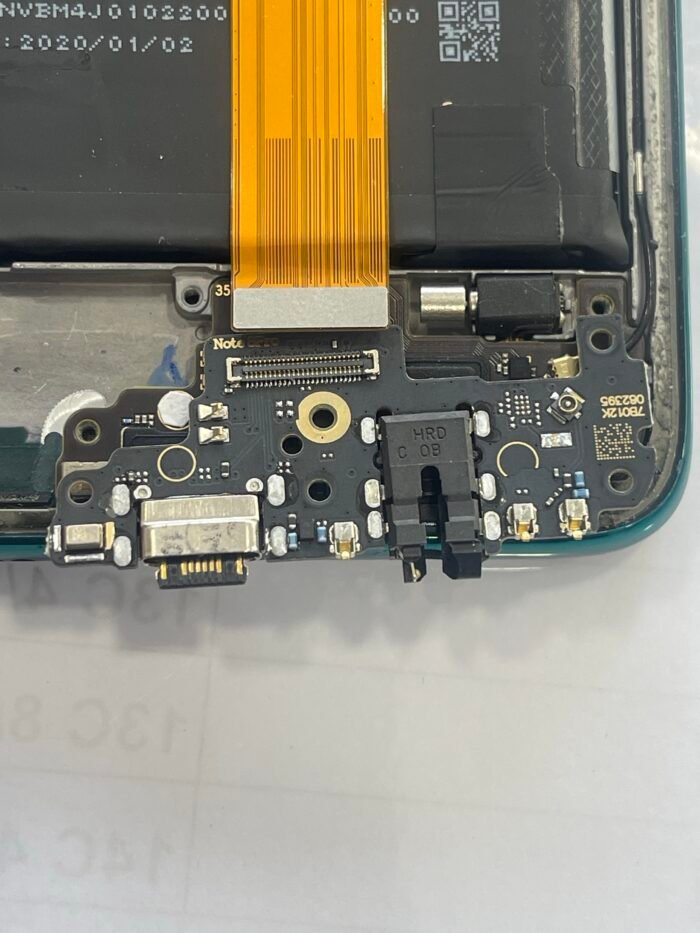 Connecteur de Charge Premium Xiaomi Redmi Note 8 Pro (20196RG) – Module Dock USB-C avec Microphone – Qualité Supérieure – Image 2