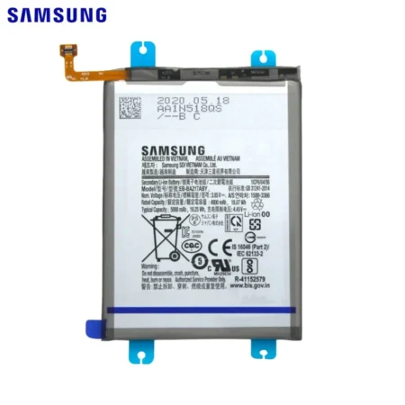 Batterie Original Samsung Galaxy A21S A217F/Galaxy A12 A125/Galaxy M12 M127/Galaxy A12 Nacho A127/Galaxy A02 A022F/Galaxy A13 4G A135/Galaxy A13 4G A137/Galaxy A04s A047F