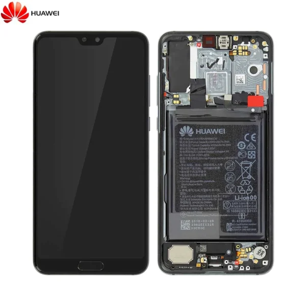 Écran Complet avec Châssis et Batterie Original Huawei P20 Pro