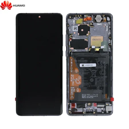 Écran Complet avec Châssis et   Batterie Original Huawei P50 Pro 02354HFK 02354SNT Noir