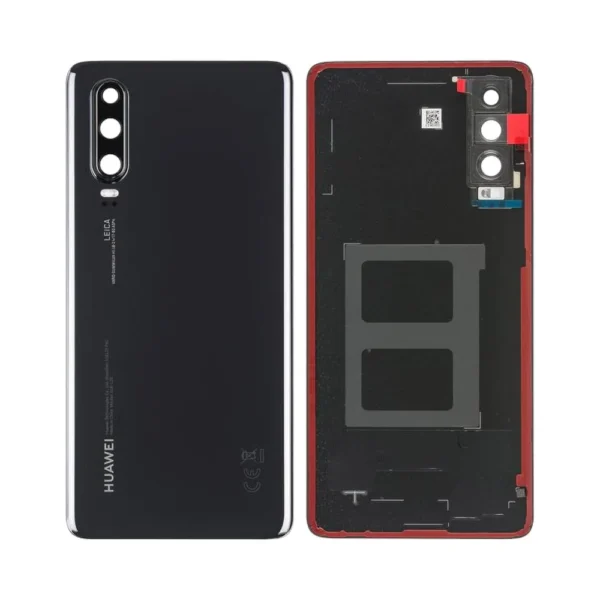 Cache Arrière Premium Huawei P30 Noir