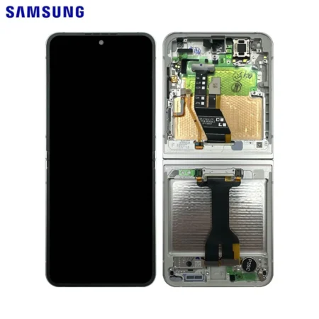 Ecran Tactile Original Samsung Galaxy Z Flip 6 5G F741 Blanc