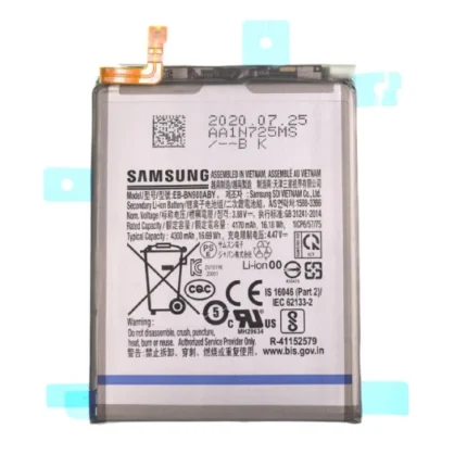 Samsung Note 20 4G/5G  N980 N981 :
Batterie Originale 4300mAh