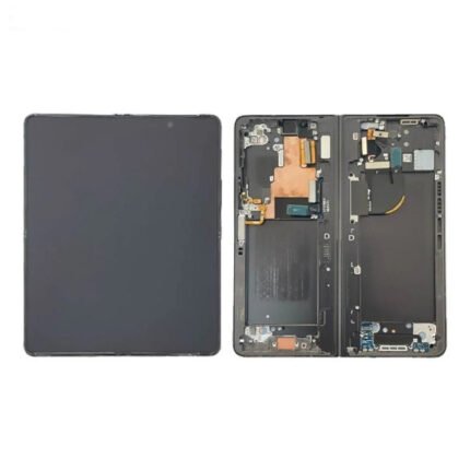 Samsung Z Fold 5 (F946) : Ecran + chassis Noir Graphite OFFICIEL