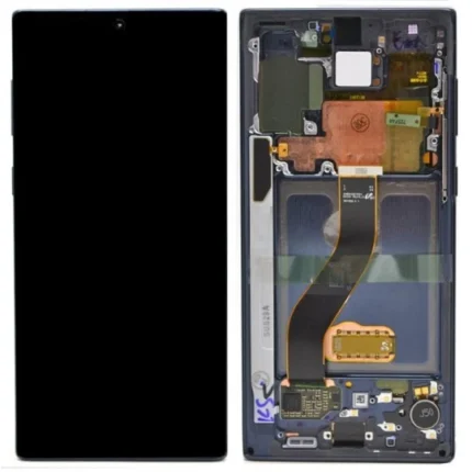 Samsung Note 10+ SM-N975F : Ecran + chassis Noir OFFICIEL