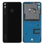 Vitre Arrière pour Honor 8X Noir – Cache Batterie de Remplacement avec Adhésif – Coque Arrière en Verre – Compatible JSN-L21 – Qualité Premium