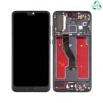 Écran Complet OLED + Châssis pour Huawei P20 Pro (CLT-L29) - Qualité Premium