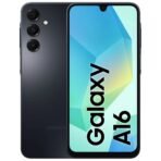 Samsung Galaxy A16 4G 128Go Noir – Version Officielle Europe (EU) – Coque + Vitre Verre Trempé + Livraison Offertes
