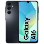 Samsung Galaxy A16 4G 128Go Noir – Version Officielle Europe (EU) – Coque + Vitre Verre Trempé + Livraison Offertes