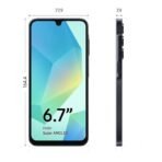 Samsung Galaxy A16 4G 128Go Noir – Version Officielle Europe (EU) – Coque + Vitre Verre Trempé + Livraison Offertes – Image 2