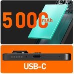 Xiaomi Redmi Note 13 4G
Noir 128 Go : Smartphone + Pack Accessoires (Coque + Verre Trempé) – Image 2