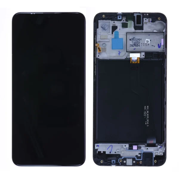 Écran Samsung Galaxy A10 Version NON-EU (A105G) Noir + Châssis (Origine)