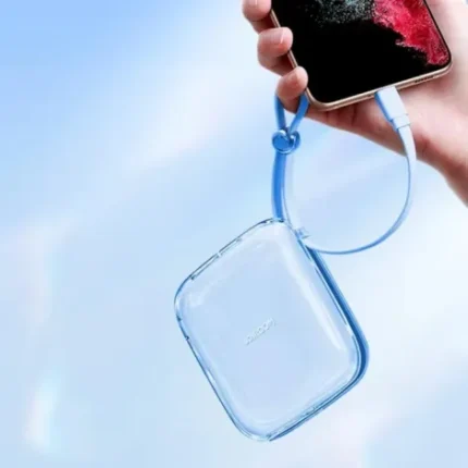 Joyroom Jelly JR-L004 USB-C Power Bank 10000mAh - Ports USB-C, USB-A - Bleu