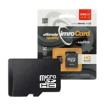 Carte mémoire imro microSD 256GB CLASS 10 UHS I 100MB/s avec adaptateur SD