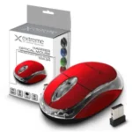 SOURIS SANS FIL WIRELES MOUSE 2.4GHZ 3D ROUGE