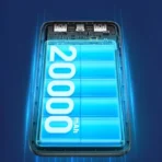 Power bank Dudao K18-1W 10000mAh USB-A / USB-C / Micro USB BLANC – Image 2