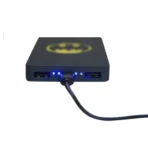 Batterie Batman externe 5000 mAh, Power Bank U900, Batterie de secours portable, 2 ports USB-A: 5V/2A , Micro-USB, Contrôle de charge et protection surchauffe,court-circuit, Noir – Image 3