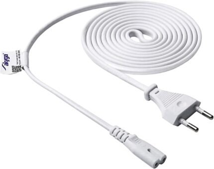 Câble d'alimentation Akyga pour ordinateur portable AK-RD-06A Eight CCA CEE 7/16/IEC C7 3 m Blanc