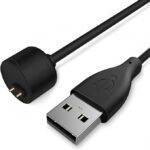 Magnétique Chargeur Compatible avec Xiaomi Mi Band 5 6 7, Amazfit Band 5 - Câble de Chargement USB 3,3ft 100cm