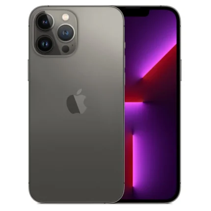 📱 Apple iPhone 13 Pro Max Reconditionné Grade A - 128Go Noir - Écran géant, puissance inégalée et photo professionnelle, disponible chez GSM Multiservices