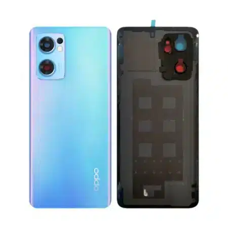Cache Arrière Premium OPPO Find X5 Lite/Reno 7 5G Bleu Etoile