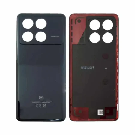 Cache Arrière Premium Xiaomi Poco X6 Pro 5G Noir