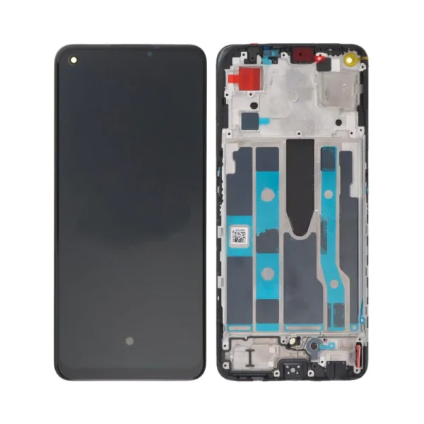 Ecran Tactile Premium avec Châssis OPPO Find X5 Lite/Reno 7 5G CPH2371 Noir