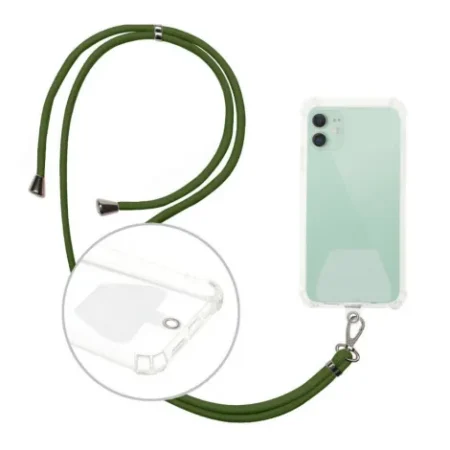 Tour de cou universel pour smartphone – Couleur kaki