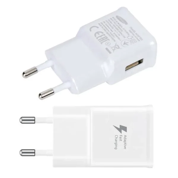 Adaptateur Chargeur - Samsung - EP-TA50EWE - 1.55A - 5V - Blanc – Image 2