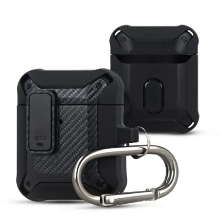 Étui pour Airpods / Airpods 4 Nitro noir