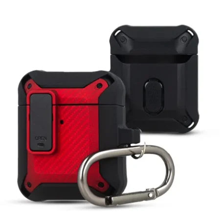 Étui pour Airpods / Airpods 2 Nitro ROUGE