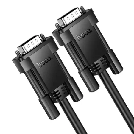 Cable VGA HOCO (male) to VGA (male) HD 1080p US11 1m NOIR
