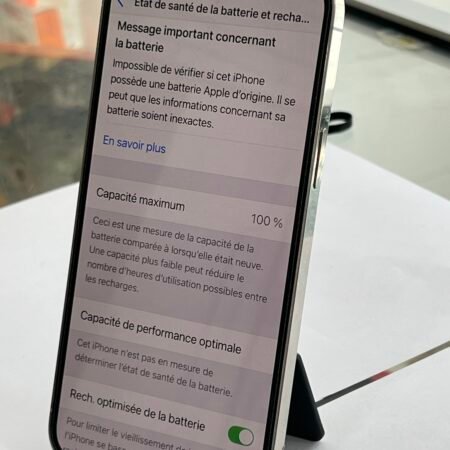 iPhone 12 Pro Max 512Go blanc  Batterie 100% paiement en plusieurs fois sans intérêt