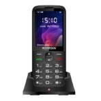 Konrow Senior 280 Plus (3G - Écran 2.8'' - Double Sim - Avec Station de charge) Noir