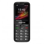 Konrow Senior 280 Plus (3G - Écran 2.8'' - Double Sim - Avec Station de charge) Noir – Image 2