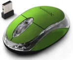 SOURIS SANS FIL WIRELES MOUSE 2.4GHZ 3D VERTE