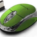 SOURIS SANS FIL WIRELES MOUSE 2.4GHZ 3D VERTE
