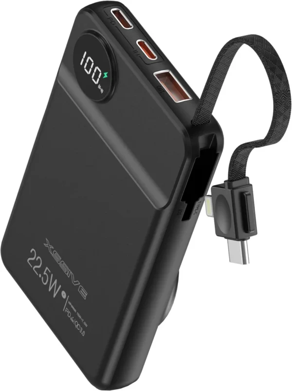 Batterie externe Magnetic sans fil incl. Cable 10.000mAh XSS-PB39B – Image 2