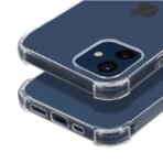 iPhone  12 / Coque  Silicone TRANSPARENTE Coins  RENFORCÉS – Image 2