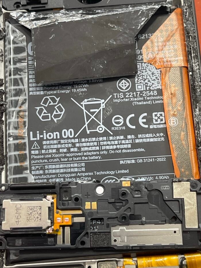 Haut parleur  sonnerie Xiaomi Redmi Note 13 4G – Image 2