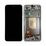 Écran Complet Original Samsung Galaxy S24 FE (SM-S721B) - Dynamic AMOLED 2X - Avec Châssis Noir Graphite - Service Pack - Envoi 24h