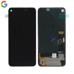 Écran Original Google Pixel 4a (4G) – Bloc Complet OLED + Vitre Tactile – Pièce d'Origine Google Service Pack – Compatible G025J / G025N – Noir