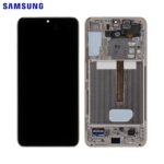 Écran Original Samsung Galaxy S22 (SM-S901B) – Service Pack – Rose (Pink Gold) – Châssis Inclus