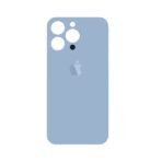 Vitre Arrière pour iPhone 13 Pro Max – Bleu Alpin (Sierra Blue) – Verre Haute Résistance avec Large Ouverture